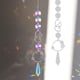 thumbnail image 4 of Adorno colgante de cristal con forma de campanilla de viento, atrapasol y prismas para porche, interior y exterior. C, 4 of 9
