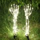 thumbnail image 1 of Ilumina a prueba de agua las decoraciones de Halloween de tamaño natural para el césped del jardín del patio al aire libre Hugtrwg Para estrenar, 1 of 9