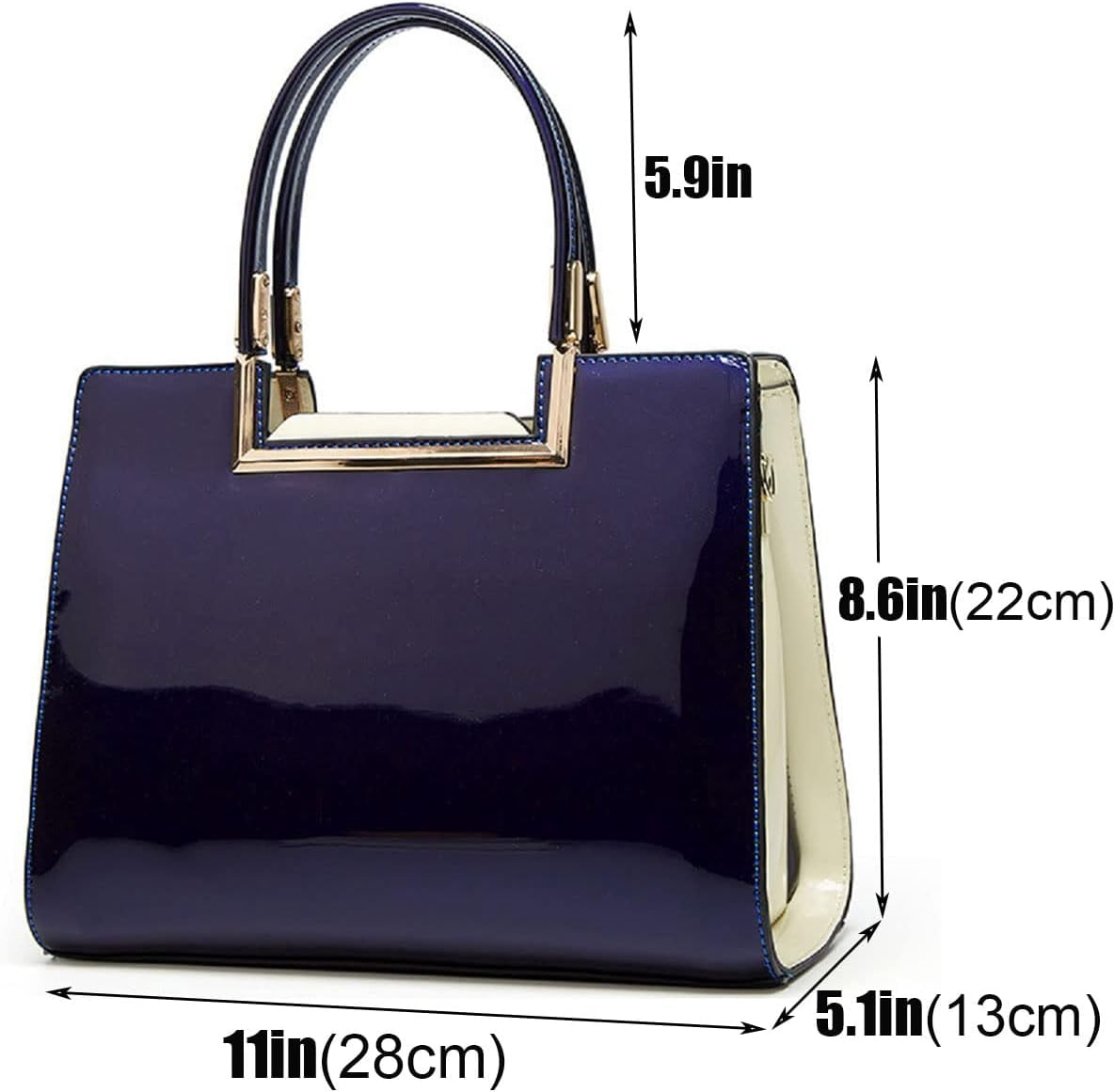 Purses and Handbags for Women Fashion Messenger Bag Ladies PU Leather Top Handle Satchel Shoulder Tote Bags
