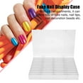 thumbnail image 4 of Nail Art Display Box, Press On Nails Box, Fake Nail Art Organizer Holder with 44 Dividers for Nail Salon, 4 of 4