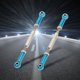 thumbnail image 4 of RC Car Turnbuckle Rod, Aleación De Aluminio RC Car Push Rod, 1/10 1/8 RC Buggy Para RC Car Model, 4 of 8