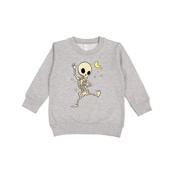 Inktastic Cute Dancing Skeleton Toddler Sweatshirt