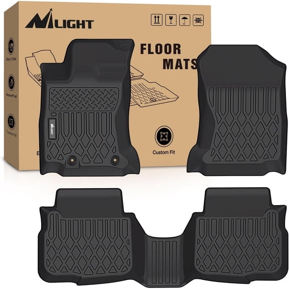 Nilight TPE Floor Mats for Subaru Outback Legacy 2020 2021 2022 2023 2024 2025,All Weather Custom Fit Heavy Duty Floor Liners