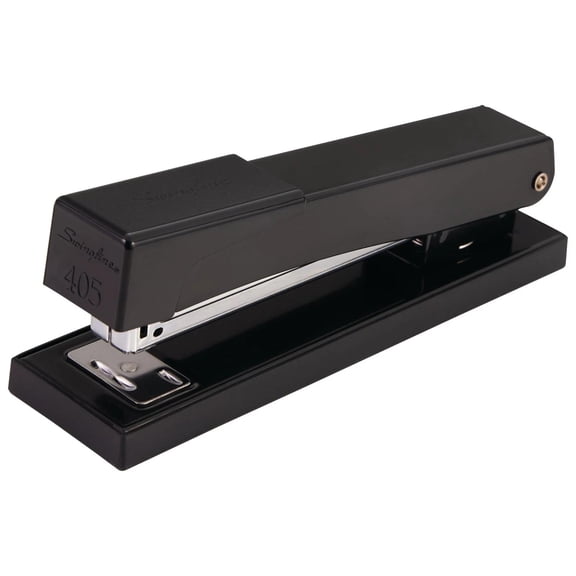 Stapler, 20 Sheet Capacity, LightDuty 405, Jam Free, Metal, Black (S7040501)