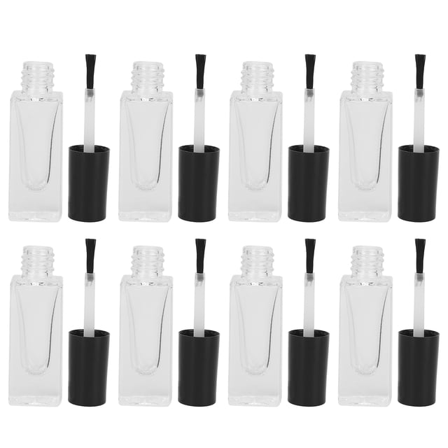 Conjunto de Botellas de Esmalte de Umas, Botellas de Esmalte de Umas Vacías 8 PC Para Mezclar Esmalte de Unas para Vijar