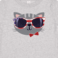 thumbnail image 4 of Inktastic 4th of July Girl Patriotic Cat Boys or Girls Baby T-Shirt, 4 of 5