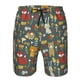thumbnail image 3 of Fotbe Cute Animal Forest Trajes de Baño Estampados para Hombre, Shorts de Verano de Secado Rápido, Ropa de Playa, Bañadores-Large, 3 of 6
