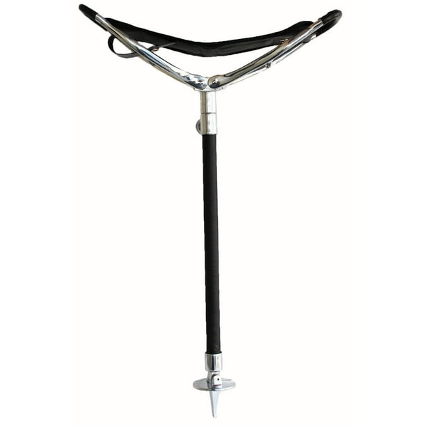 Spectator Golf SEAT STICK Adjustable Walking Cane Chair Outdoor Folding 98471BK