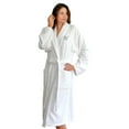 thumbnail image 4 of Linum Home Textiles Turkish Cotton Personalized Unisex Terry Bathrobe Color: C Size: L/XL, 4 of 7