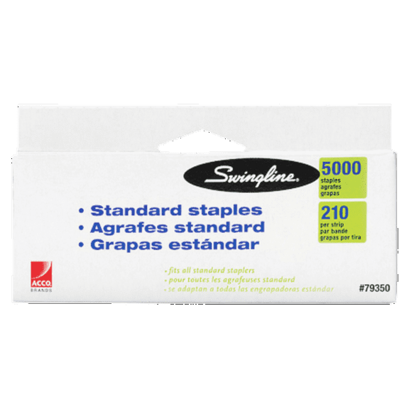 Swingline Standard Staples 5000 ea