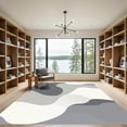 thumbnail image 2 of ODIKA 2'x3' Machine Washable Non-Slip Area Rug, Abstract Gray High Traffic Rug, Gray, 1046966, 2 of 7