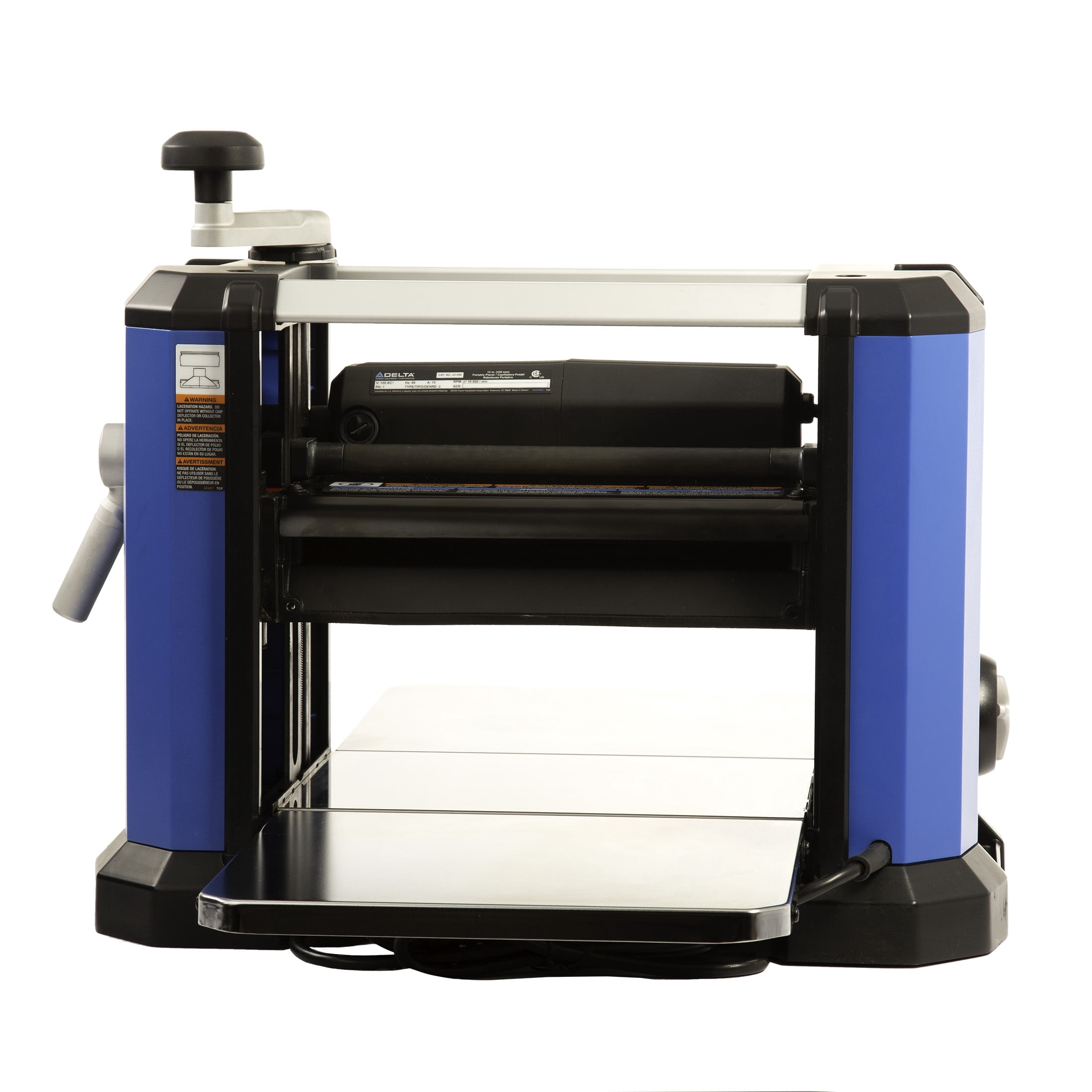 Delta 22-590X 12 inch 15 amp, 120V ,Portable Thickness Planer with Straight Blades