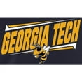 thumbnail image 2 of Men's Navy Georgia Tech Yellow Jackets Double Bar Pullover Hoodie, 2 of 2
