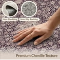 thumbnail image 6 of ODIKA 3'x5' Washable Accent Rug Pet Friendly, Non-Shedding Mat Boho Allover Blossom Vine Design Faded Antique Style Decorative for Bedside, Nursery Room, 6 of 7