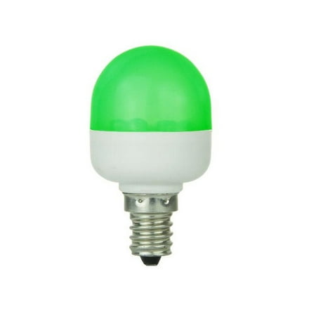 SUNLITE 0.5W 120V T10 E12 Green LED Light Bulb