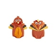 thumbnail image 2 of RUINIXCW Newborn Baby Girl Boy Thanksgiving Turkey Costume Kids Halloween Spider Costume Infant Baby Boy Girl Fall Winter Clothes Warm Fleece Romper Sleeveless Hooded Zip Up Bodysuit Jumpsuit, 2 of 10