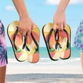 thumbnail image 5 of Unisex Comfort Flip Flops Summer Thong Sandals Non Slip Soles Flip Flop for Beach, Pool, and Daily Wear Nature-themed Summer XS, 5 of 8