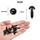 thumbnail image 2 of 100 Ojos de Ganchillo de Seguridad de PláStico una Granel con 100 Arandelas para Manualidades de Ganchillo (0,24 Pulgadas/0,236 Pulgadas), 2 of 7