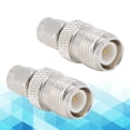 thumbnail image 6 of 2 Pcs Coaxial Connector SMA Female Plug to TNC Female Nickel Plated Brass Contact Adapter, 6 of 8
