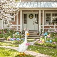 thumbnail image 2 of Bunny Goose Outfit,Easter Porch Goose Outfits,Lawn Goose Clothing for 17"/23" High Cement or Plastic Goose,Outdoor Patio Yard Decoration, 2 of 10