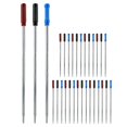 thumbnail image 2 of Replacement Pen Refill Metal Material Sturdy Construction For Office Supplies 30Pcs, 2 of 4