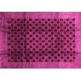 thumbnail image 1 of Ahgly Company Indoor Rectangle Abstract Pink Contemporary Area Rugs, 5' x 7', 1 of 4