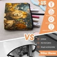 thumbnail image 3 of Makeup Bag Small Toilet Cosmetic Bags Travel Makeup Case Waterproof for Women Girls 6.7X9.45inches - Gorgeous Cosmic - Flower Lion, 3 of 7