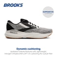 thumbnail image 2 of Zapatillas para correr Brooks Adrenaline GTS 24 para hombre Coconut, 2 of 6