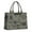 Green Brown Camo, variant on Large Capacity Tote Bag,Green Brown Camo Classic Shapes Pattern Handbag Fashion Luxury Tote Bag,15.7"x13"x 5.1" Inches,Laptop Compatible