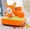 Rabbit Orange, variant on Creative Lazy Sofa Indoor Seat Chair Cover Baby Seats Rabbit Rabbit Orange
