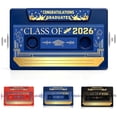 thumbnail image 1 of 1 Pc, Recordable Retro Cassette - Audio Keepsake for Graduation Music Note, Memory Recorder, Talking Card(blue, 1 of 6