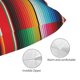 thumbnail image 3 of Fotbe Mexican Serape Blanket Stripes Funda de Almohada Decorativa Estilo Occidental, Lujo en Algodón, Fundas para Almohadas King, Cojín Estampado para Decoración del Hogar-20"x30", 3 of 6