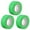 Green, variant on Uxcell 3Pcs 25mm 1 inch Wide 20m 21 Yards Masking Tape Painters Tape Rolls Red