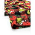 thumbnail image 4 of The Grinch Mens Plaid Soft Warm Plush Pajama Pants, Grinch Plaid, Size: M, Dr. Seuss, 4 of 6