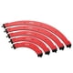 thumbnail image 1 of Woodworking Corner Radius Template & Edge Trimming Tool - Large Inner & Outer Arc Guides for Cabinet Corner Finishing, 1 of 5
