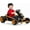 Brown, variant on Rugerasy 24V Ride On Go Kart Toy,High Speed 8.1MPH Drifting Car with 2x300W Motors,Full Metal Frame,Music,Power Display,Max Load 155Lbs Racing for 8-12 Years,Blue