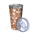 thumbnail image 2 of 16oz Tumblers Autumn Fall Leaves Pattern Stainless Steel Vacuum Insulated Double Wall Travel Tumbler Cups Mug with Lid and Straw,Cleaning Brush for Coffee,Tea, 2 of 4