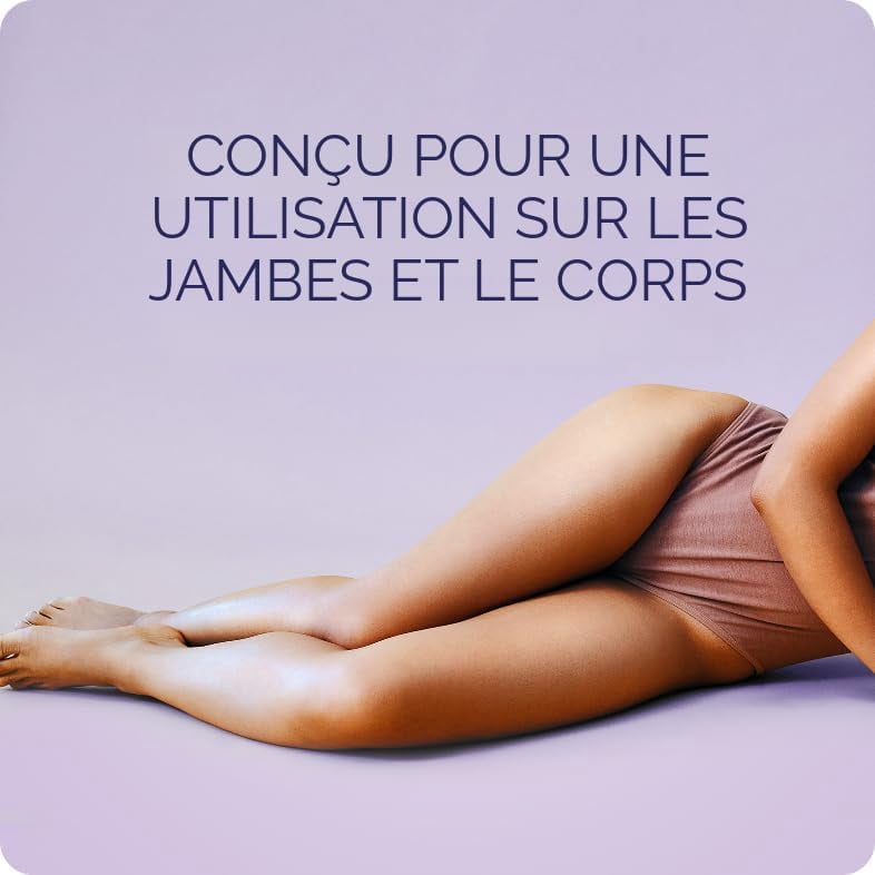 Veet® Easy-Gel™ Wax Strips for Legs and Body, Dry Skin, 40 Count + 4 Wipes