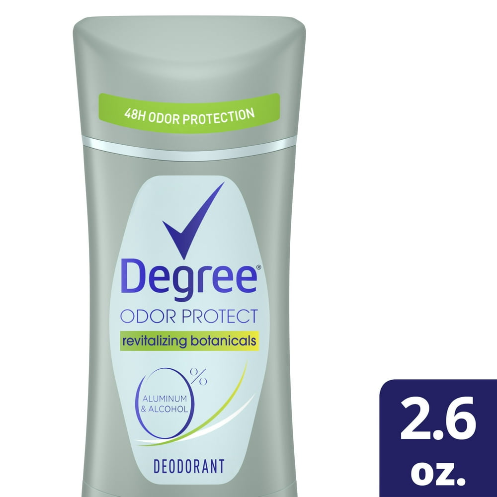Degree 0 Aluminum Free Deodorant Revitalizing Botanicals, 2.6 Oz