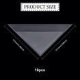 thumbnail image 2 of PVC Calendar Corner Guards Adhesive Transparent Sheet Protectors Triangle Clear 101x101mm, 2 of 7