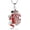 Red, variant on Cremation Jewelry Urn Necklace for Ashes, Frog Charm Memorial Pendant, Keepsake Locket Frog Shaped