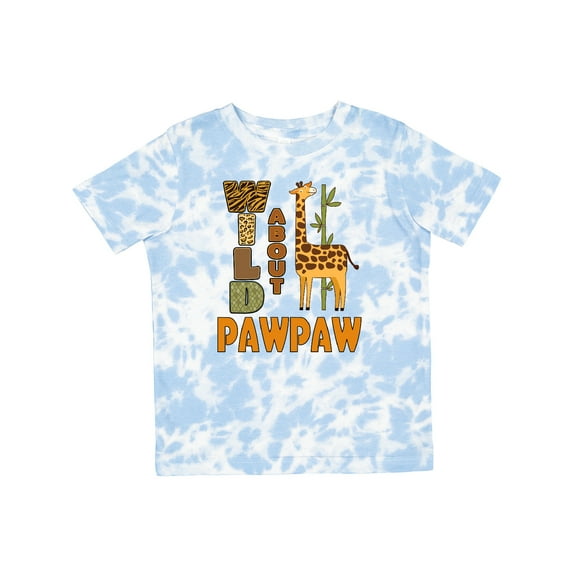 Inktastic Grandchild Giraffe Wild About Pawpaw Boys or Girls Toddler T-Shirt