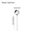 thumbnail image 2 of TOP-MAX 8PCS Mini Coffee Stirring Spoons Dessert Scoop Stainless Steel Teaspoons Titanium Gold, 2 of 8