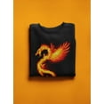 thumbnail image 3 of Fire Dragon  Sweatshirt Men -Image by Shutterstock, Male Small, 3 of 4