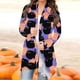 thumbnail image 2 of Blusa de manga larga para mujer, informal, con estampado de Halloween, estilo cárdigan Fridja hkj2710, 2 of 6