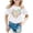 z260508-White, variant on XEGLSBU T Shirts for Girls 12-14 Girls Casual Short Sleeve Crewneck T Shirt Top for Wear Soft Kids Tee with Print for Play and School Activities Dark Gray Size 13-14 Years