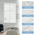thumbnail image 2 of Keego Shangri-La Window Shades Sheer Shades UV Protection Room Darkening Day and Night Blinds for Windows for Home Office (Light Filtering - Earth, 33"W x 48"H), 2 of 7