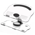 thumbnail image 1 of Tablet Stand for Desk, Adjustable Desktop Tablet Holder, 360 Rotating Portable Monitor Stand, Universal Foldable Tablet Riser with Stable Base, for Home Office Bedroom, 1 of 7
