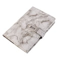 thumbnail image 4 of Marble Pattern PU Leather Journal with Combination Lock, Secret Password Notebook for Personal Privacy, Portable Locking Diary and Daily Planner A#016 Purple, 4 of 7
