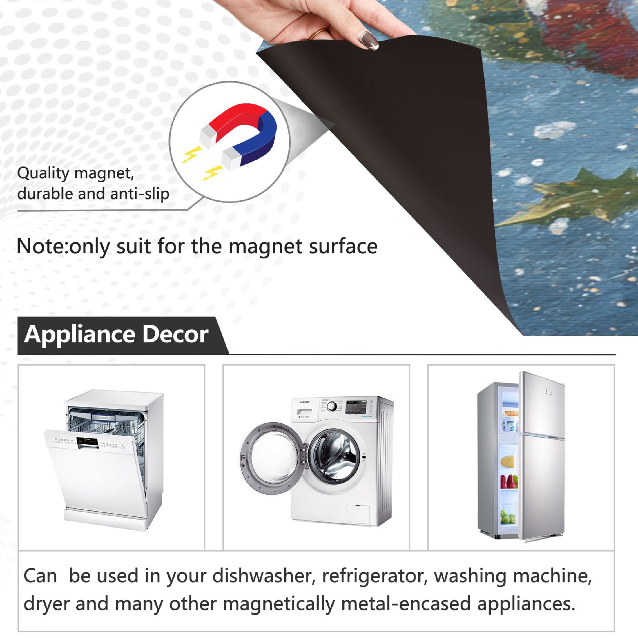 Dishwasher Sticker Magnetic Dishwasher Sticker Magnetic Decorative Sticker Refrigerator Sticker Dishwasher Decorative Stickers Christmas Snowman Cute